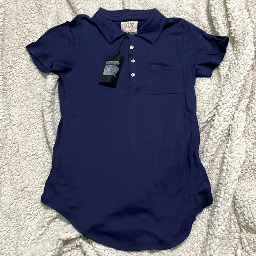 NWT- Chaser- M. Fitted Polo Shirt
